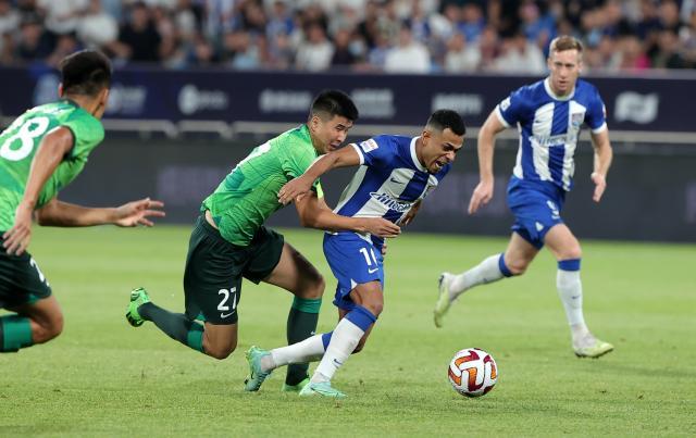 在线投注买球-【中超】梅里达任意球中柱 津门虎0比0国安七轮不胜